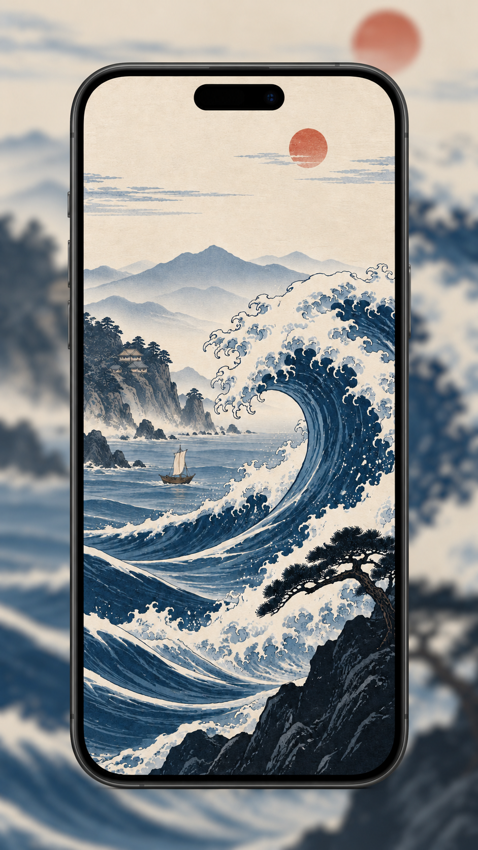 Aperçu de La Vague du levant sur smartphone